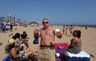 Coney Island Beach, New York. © Lasse Hejll